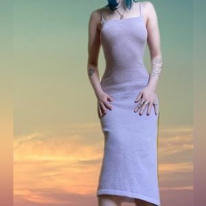 Knit lavender dress 🪻 brand new, never worn. Size s